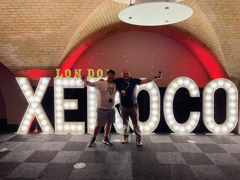 Jonathan Mifsud Xerocon London w David